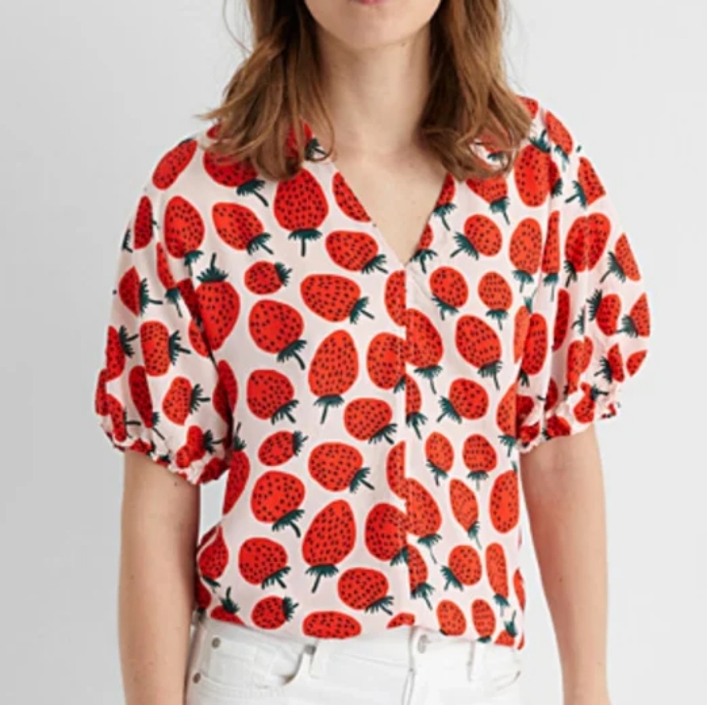 Marimekko Lehtevä Mansikka